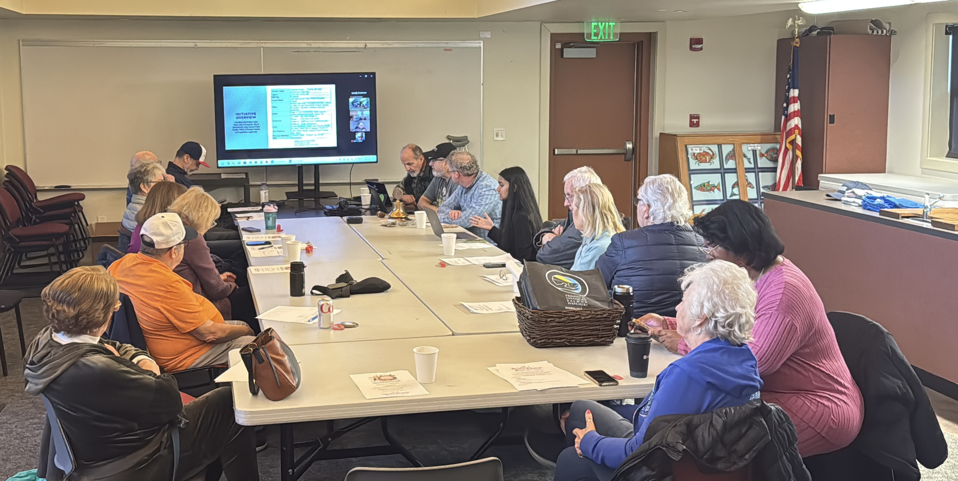 Issaquah Kiwanis business meeting